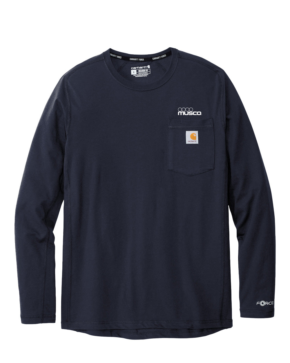 303 - Carhartt Force Long Sleeve Pocket T-shirt