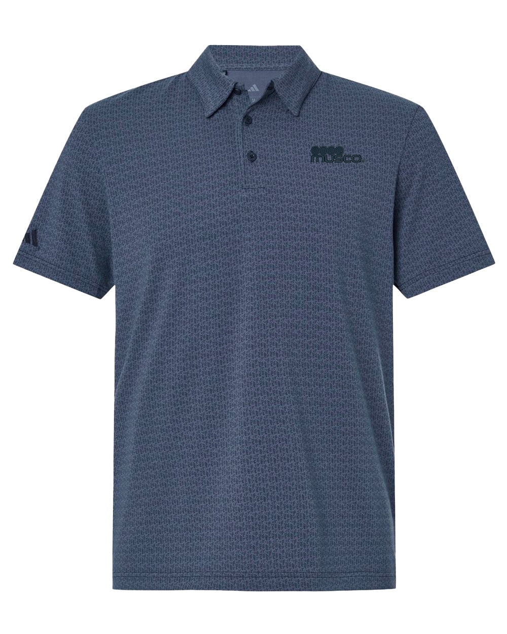 102 - Adidas Blended Printed Polo