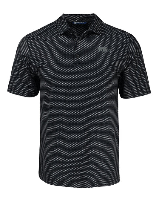 107 - Cutter & Buck Pike Recycled Check Print Polo - Big & Tall