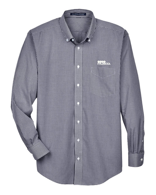 209 - Gingham Check Woven Dress Shirt