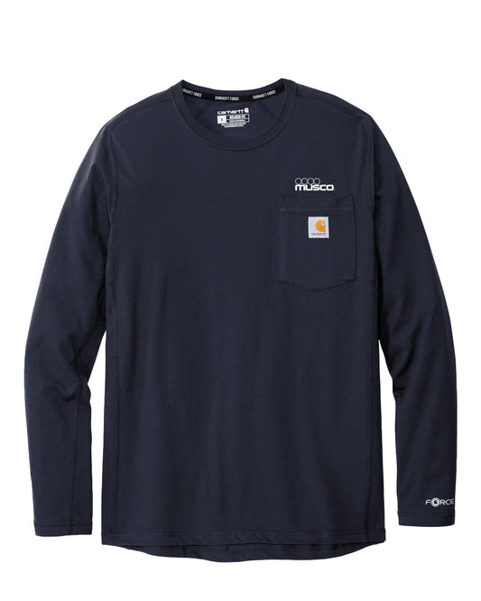 303 - Carhartt Force Long Sleeve Pocket T-shirt