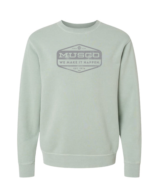 526 - Independent Trading Co. Pigment Dyed Crewneck Sweatshirt