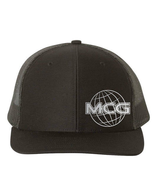 6000 - Snapback Truck Hat - Charcoal/Black