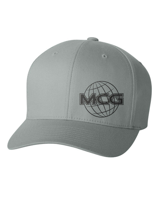 6004- Flexfit Hat - Gray