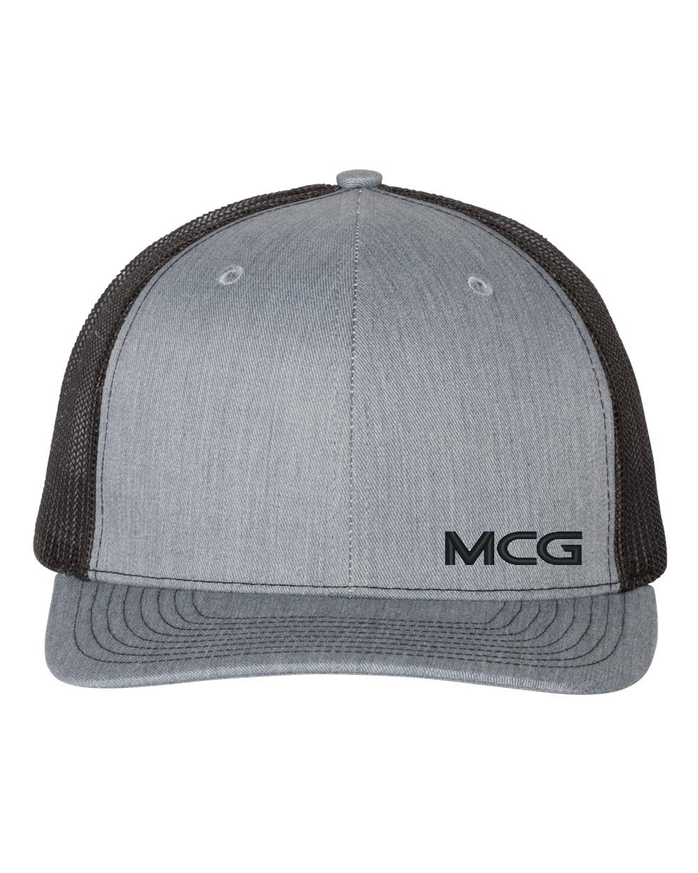 6005 - Richardson Snapback Trucket Hat - Gray/Black