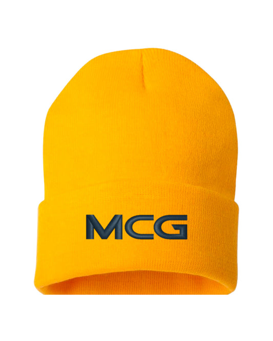 6009 - Solid Cuff Beanie Gold